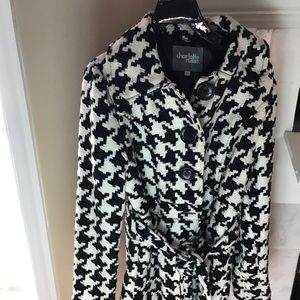 Houndstooth coat